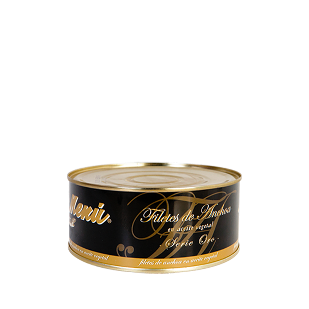 El Menú Filetti di acciughe del Cantàbrico in olio di oliva serie oro 1 kg - squisitoo