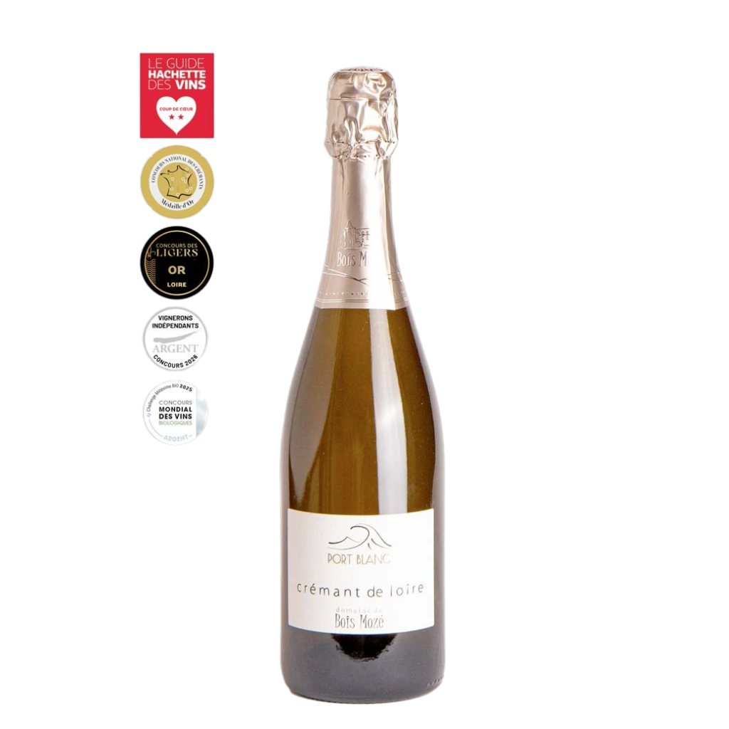 Bois Mozé Crémant de Loire Port Blanc BIO