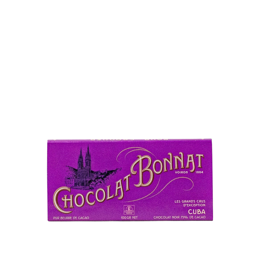 Bonnat Chocolate Bar Chuao Venezuela 75% Grands Crus Historiques 100g