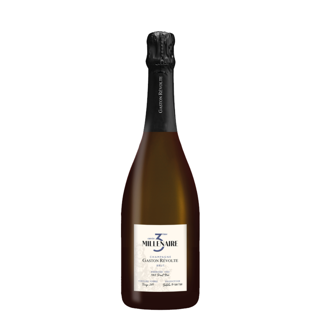 Champagne Gaston Révolte Cuvée du 3e Millénaire Pinot Noir Brut Premier Cru
