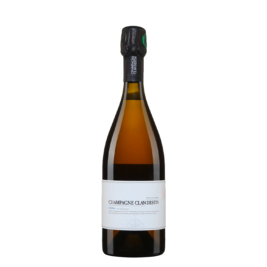 Clandestin Champagne Boréal Brut Nature 2020 Sboccatura 2023