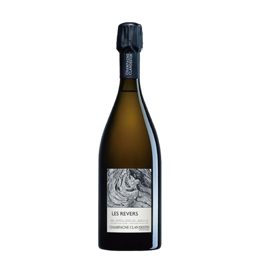 Clandestin Champagne Les Revers Brut Nature 2020 sboccatura 2023