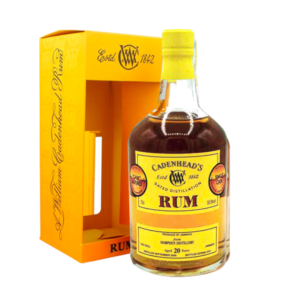 Rum Cadenhead's Hampdem 20 Years Old 70 cl