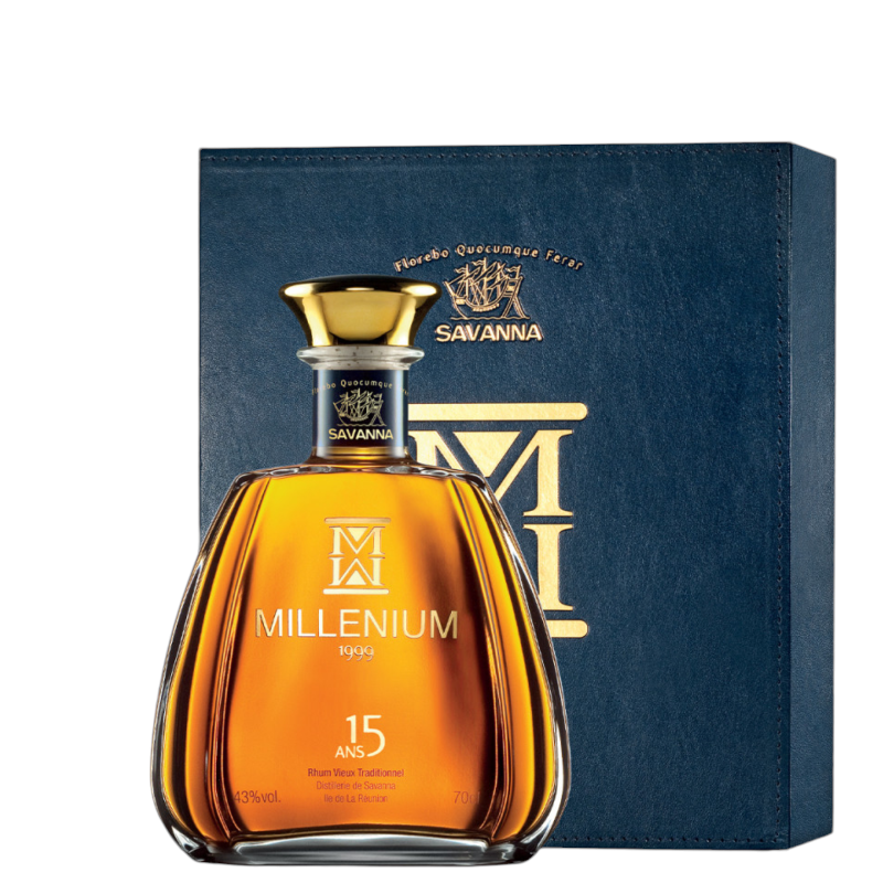 Rum Savanna Vieux Traditionnel 1999 15 Years Old Millenium Edition