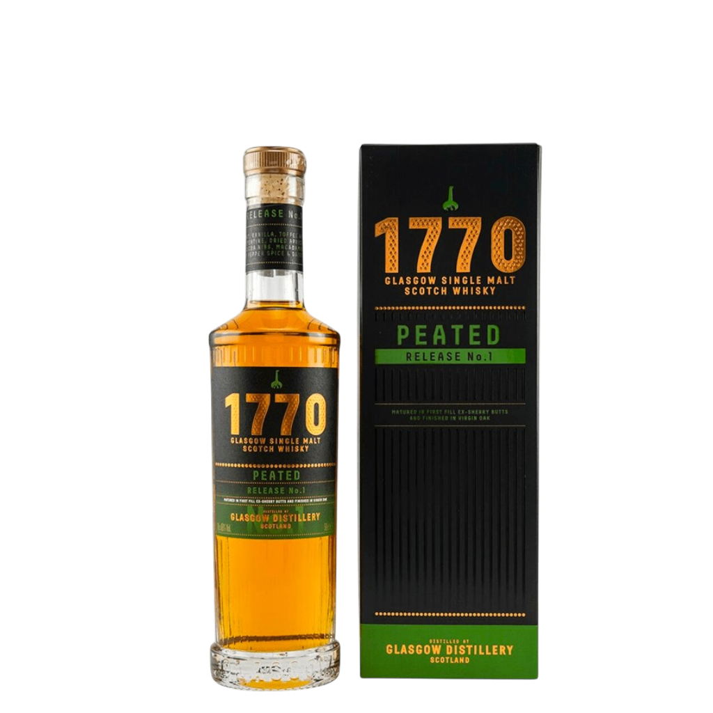 Whisky 1770 Glasgow Single Malt Peated Release N.1 50 cl
