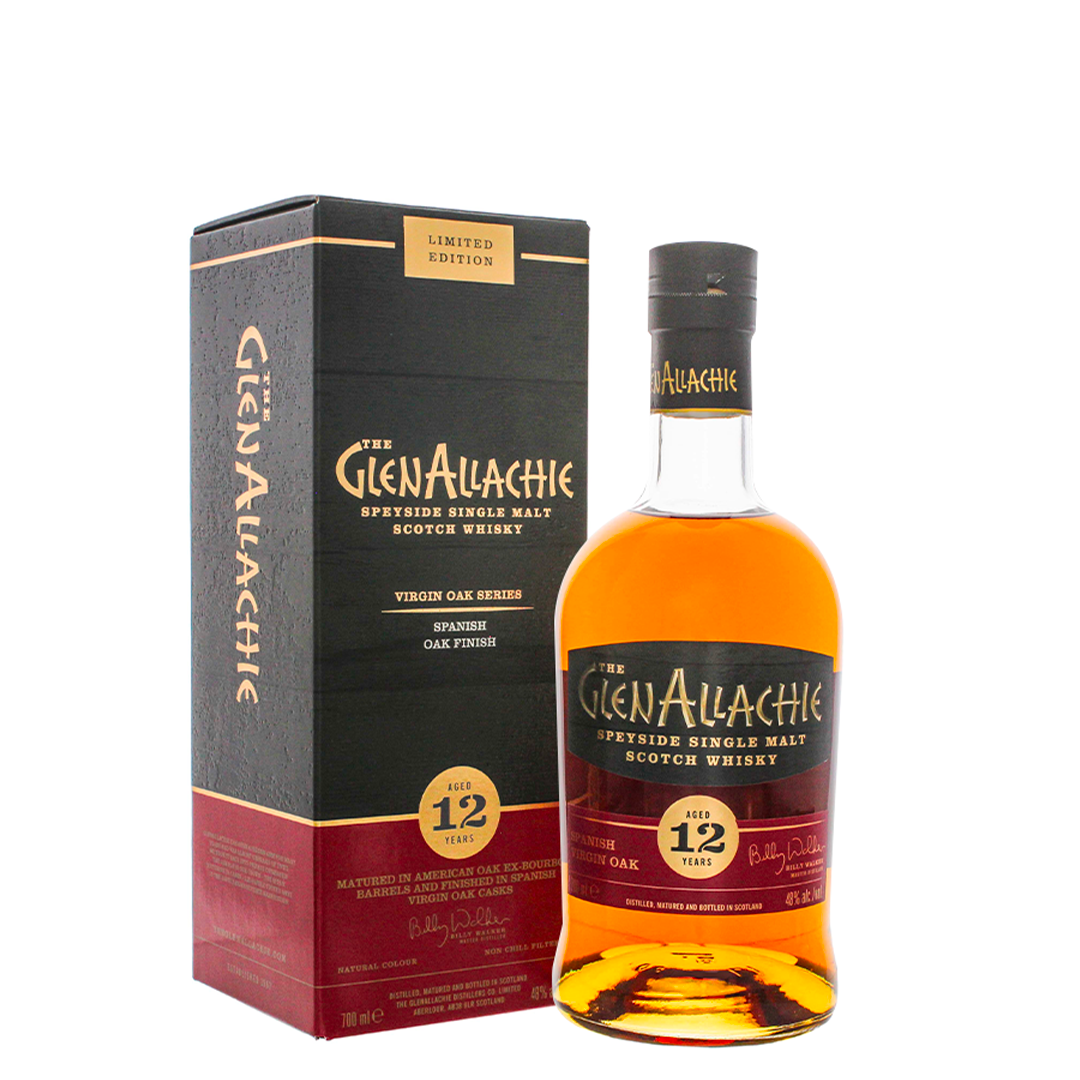 Whisky GlenAllachie 12 Years Old Spanish Virgin Oak Finish 70 cl - squisitoo