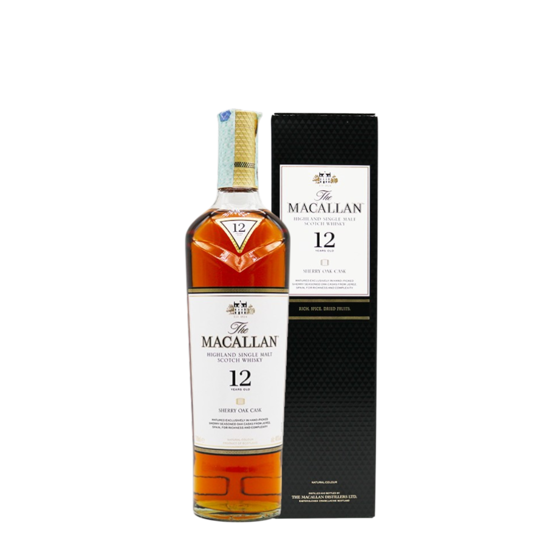 Whisky The Macallan 12 Years Old Sherry Oak Cask release 2019 70 cl