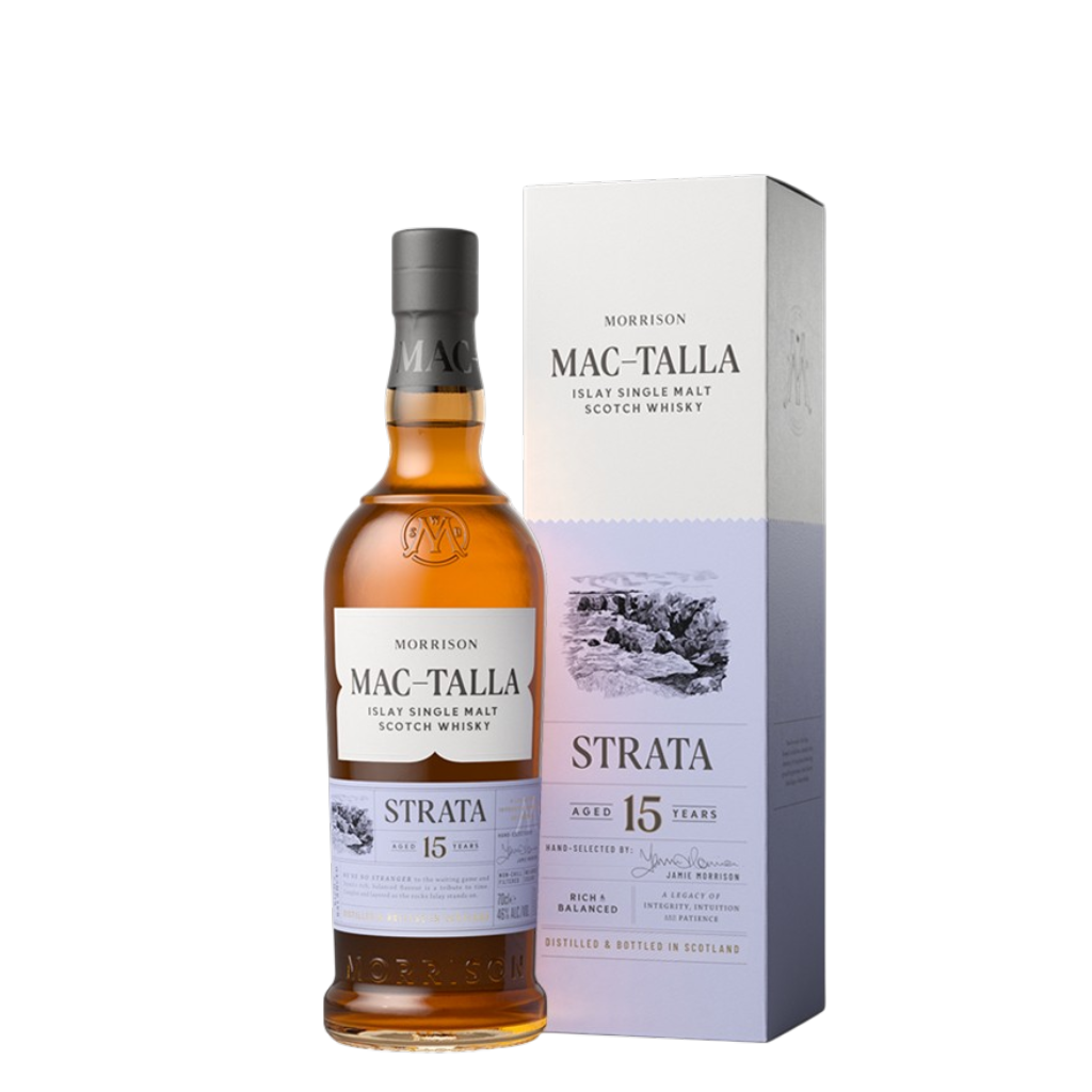 Whisky Morrison Mac-Talla Strata 15 Years Old Islay Single Malt Whisky 70 cl