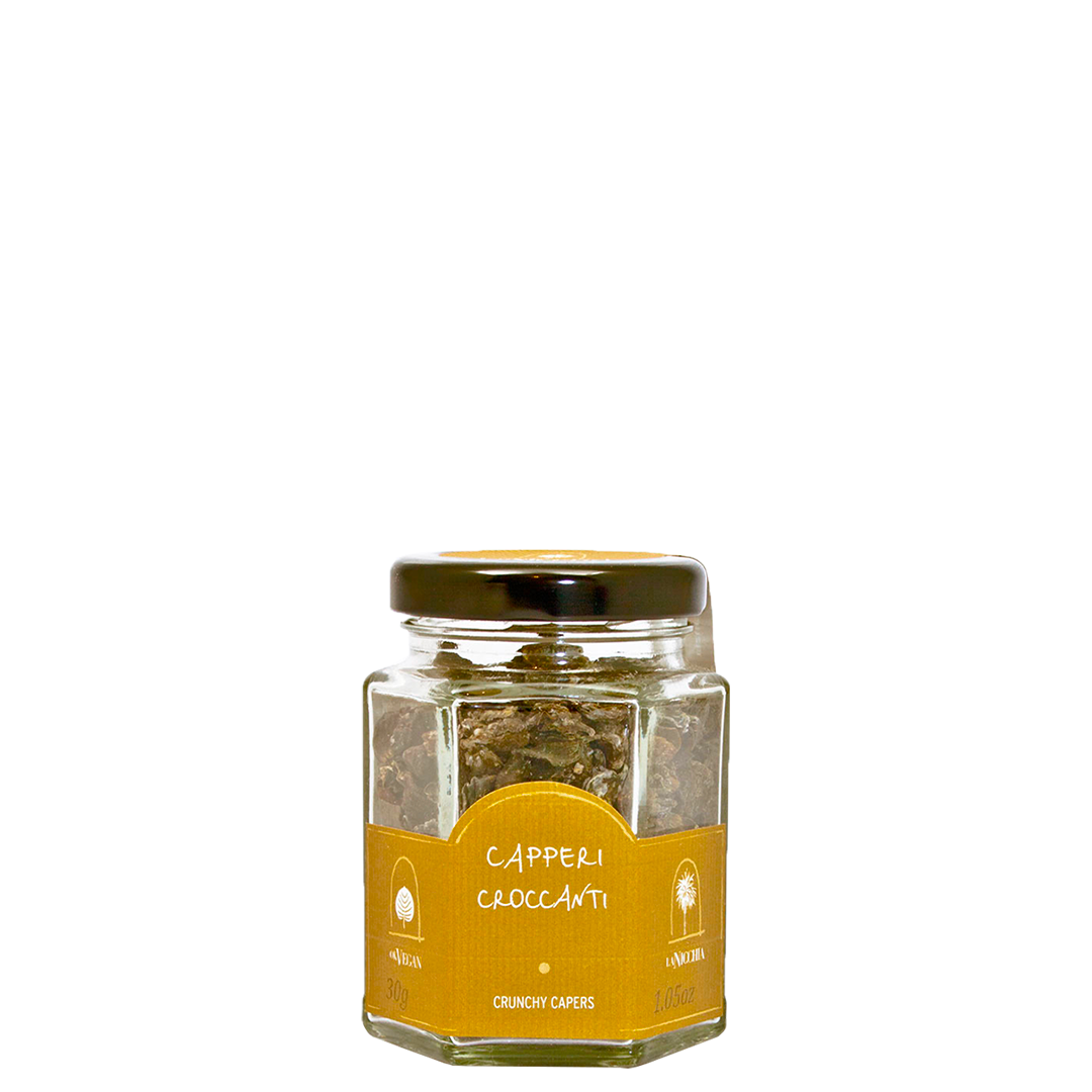 La Nicchia capperi croccanti in vaso da 30 g - squisitoo