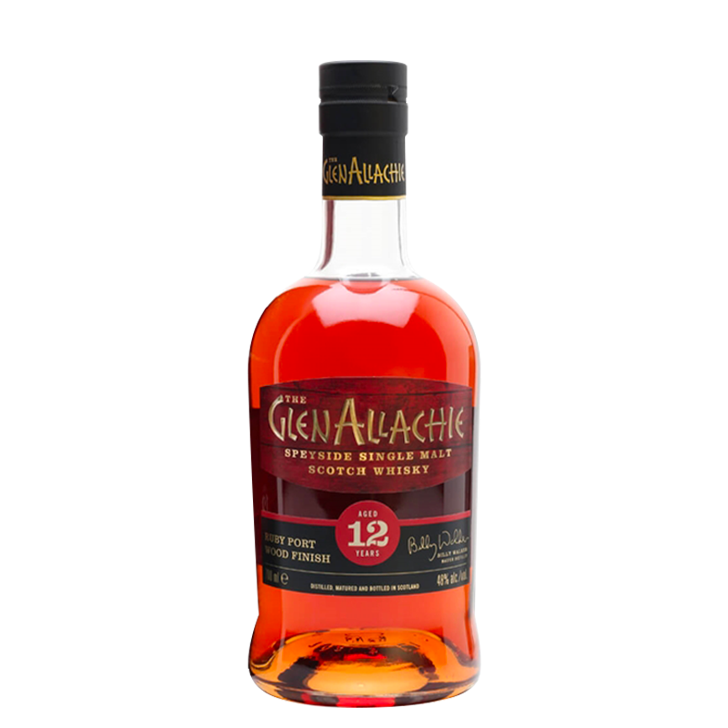 Whisky GlenAllachie 12 Years Old Ruby Port Finish 70 cl