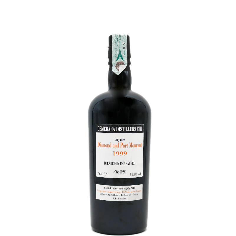 Rum Demerara Diamond and Port Mourant 1999 15 Years Old 70 cl