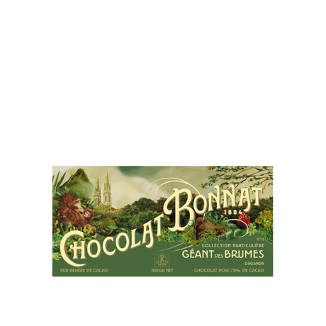 Bonnat chocolate bar Gèant des Brumes Uganda 75% Collection Particulière 100 g