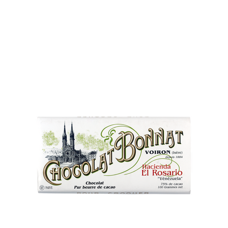 Bonnat chocolate bar Hacienda El Rosario Venezuela 75% Grands Crus Historiques 100 g