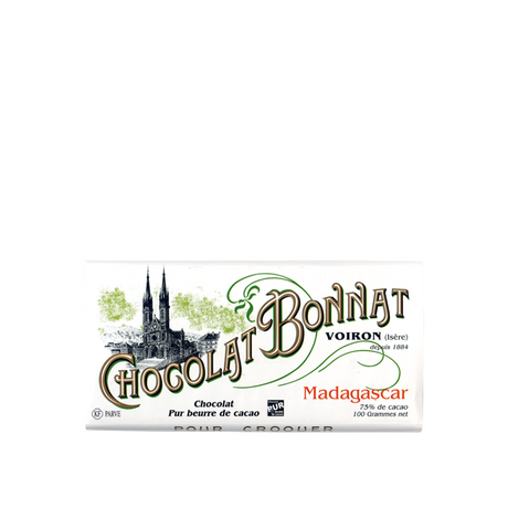 Bonnat Madagascar chocolate bar 75% Grands Crus Historiques 100 g
