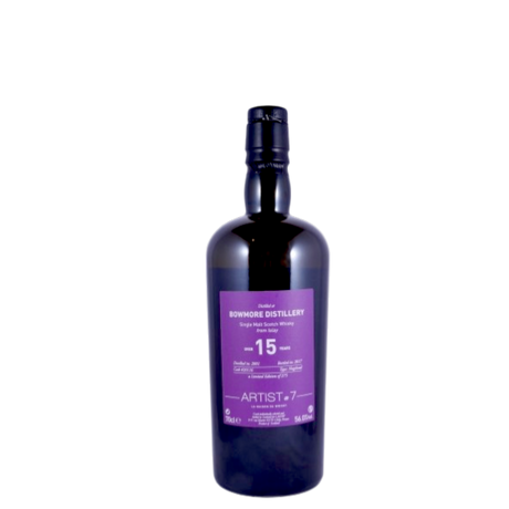 Whisky LMDW Bowmore 2001 Over 15 Years Old Cask N.20116 Artist N.7 70 cl