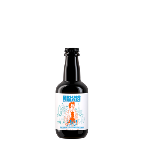 Bruno Ribadi White Beer, Biancolilla wheat and Ciaculli mandarin peels 33 cl