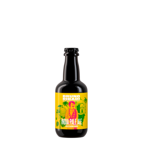 Bruno Ribadi India Pale Ale Beer, Sicilian citrus leaves 33 cl