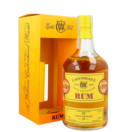 Rum Cadenhead's Guyana MPM Uitvlugt 25 Years Old 70 cl