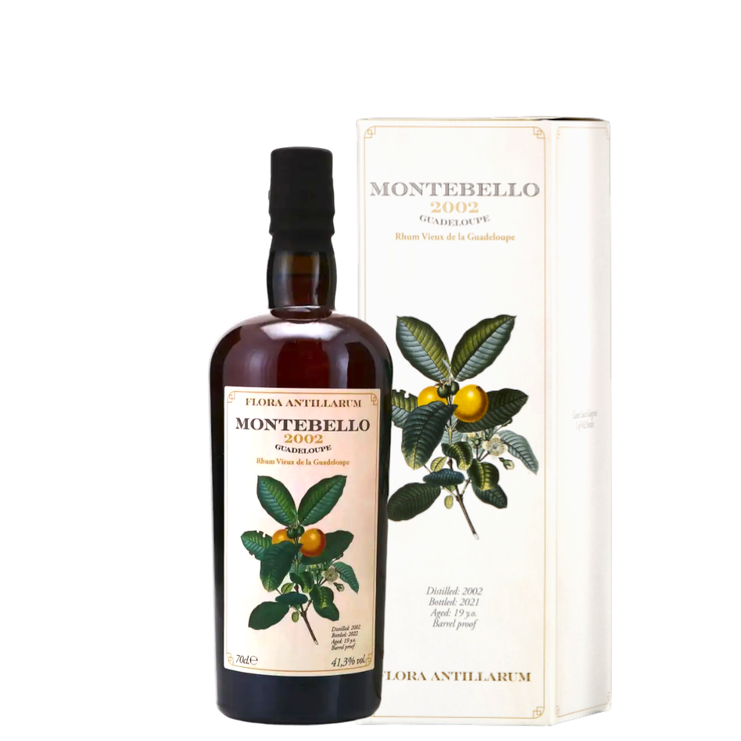 Rum Flora Antillarum Montebello 19 Years Old 2002 70 cl