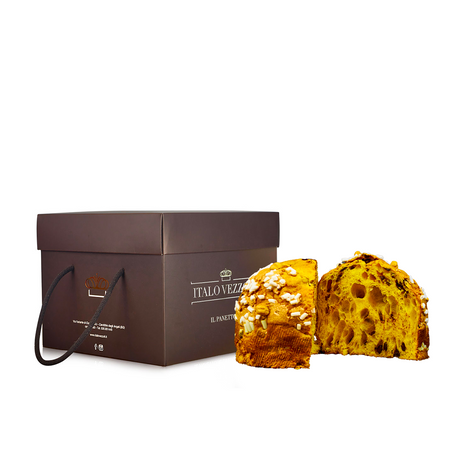 Italo Vezzoli "Cioccolato" artisanal panettone with Caribbean chocolate chips 1 kg