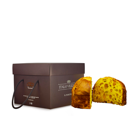 Italo Vezzoli “Milano” artisanal panettone with candied fruit and sultanas 1 kg