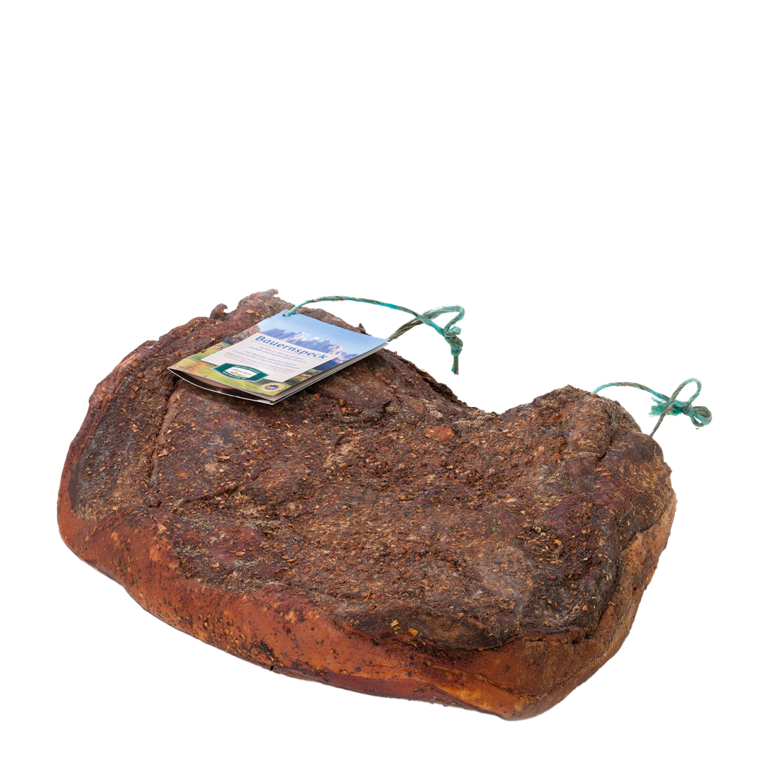 Koflers Speck Alto Adige IGP, affumicato e stagionato 6 mesi, baffa intera 5 kg ca.