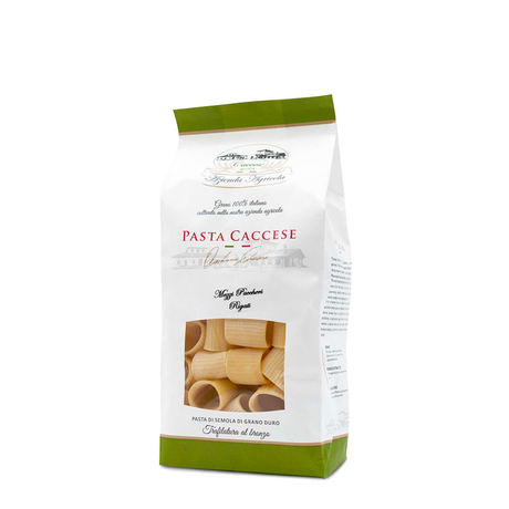 Caccese Half Paccheri Rigati Pasta 500 g