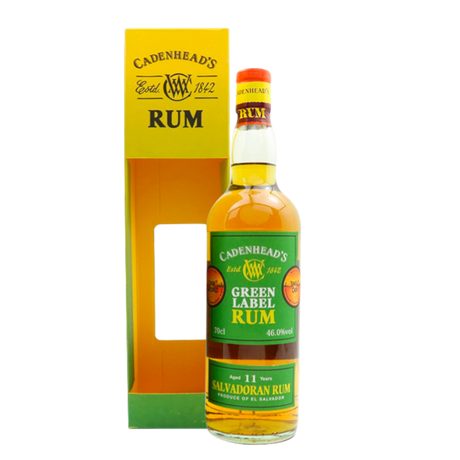 Rum Cadenhead's Salvadoran 11 Years Old  Green Label 70 cl
