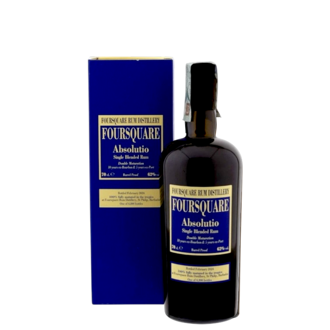Rum Foursquare Plenipotentiary Single Blended 12 Years Old 70 cl