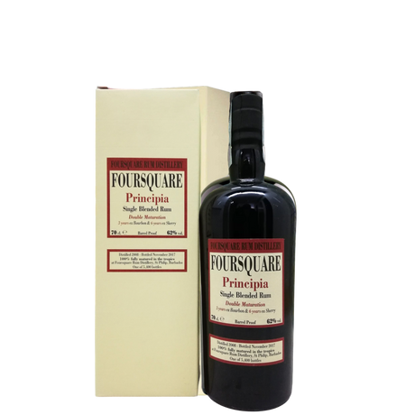 Rum Foursquare Plenipotentiary Single Blended 12 Years Old 70 cl