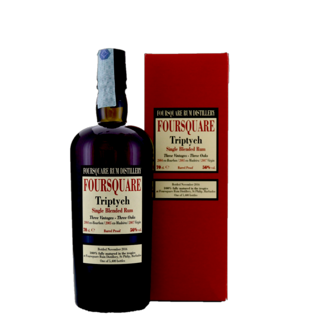 Rum Foursquare Plenipotentiary Single Blended 12 Years Old 70 cl