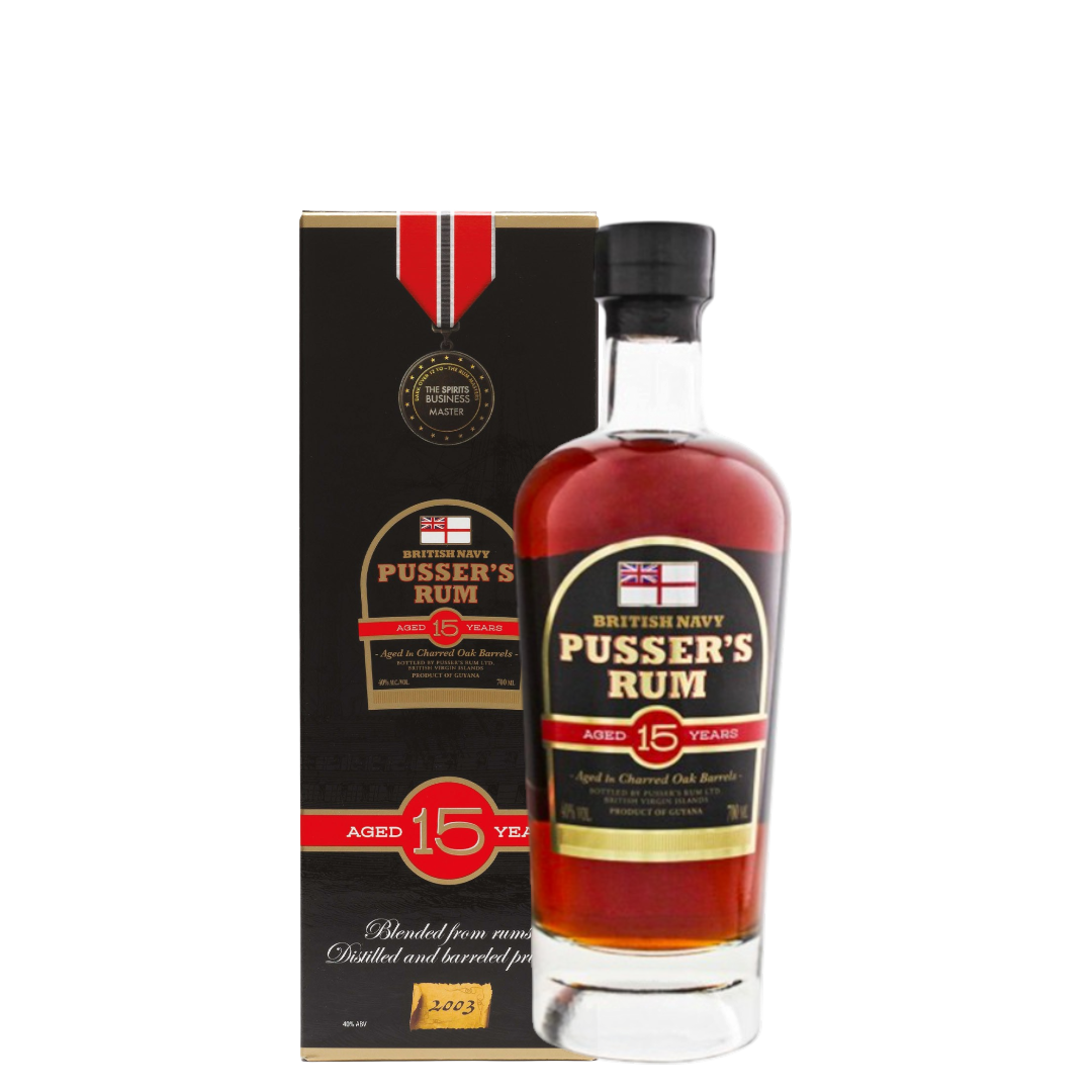 Rum Pusser's British Navy 15 Years Old  2003 70 cl