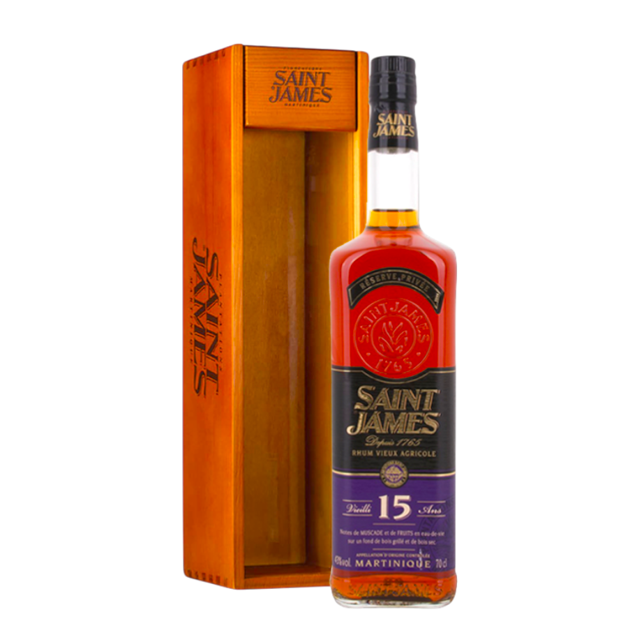 Rum Saint James 15 Years Old  Réserve Privée Vieux Agricole 70 cl