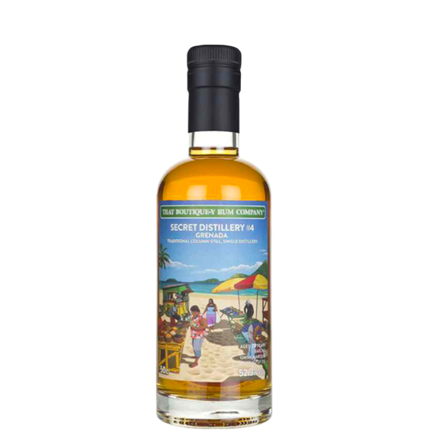 Rum TBRC Secret Distillery batch N.4  Grenada 20 Years Old Single Cask Beija-Flor 50 cl