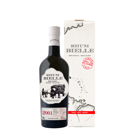 Rum Bielle Marie Galante Fut 4 2001 Agricole 14 Years Old 70 cl