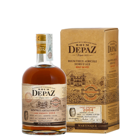 Rum Depaz Vieux Agricole Horsd'Age Cask Strenght 2004 70 cl