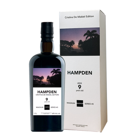 Rum Magnum Series #3 Hampden Lrok 9 Years Old 2016 Cristina de middel edition 150 cl Magnum