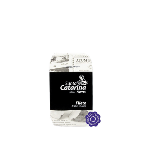 Santa Catarina tuna fillets in olive oil 120 g