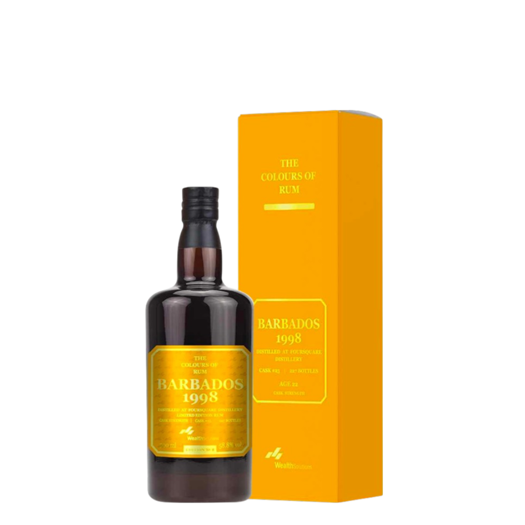 The Colours of Rum Foursquare 1998 Barbados 22 Years Old edition N.8  70 cl