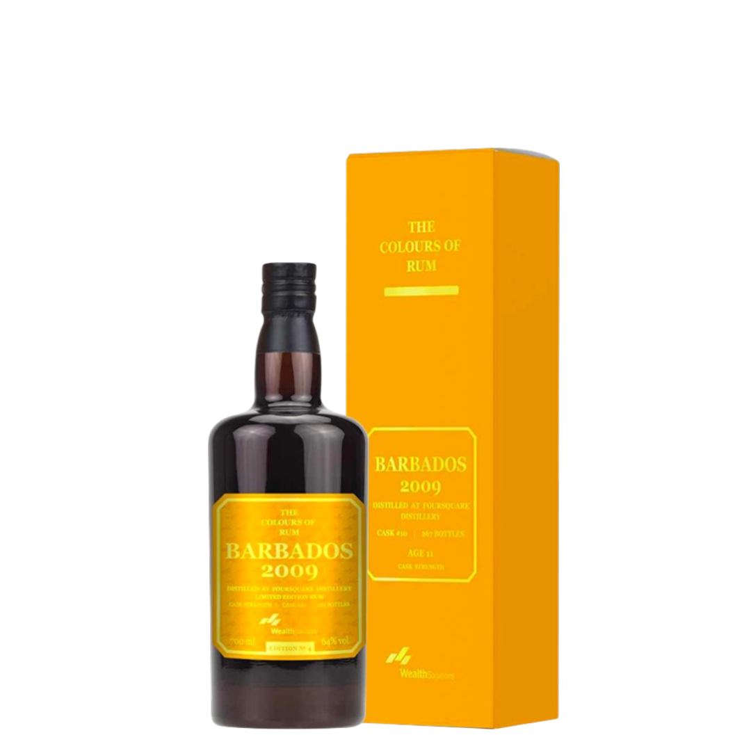 The Colours of Rum Foursquare 2009 Barbados 11 Years Old edition N.4  70 cl