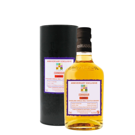Whisky Edradour 1998 70° Anniversario Velier 70 cl