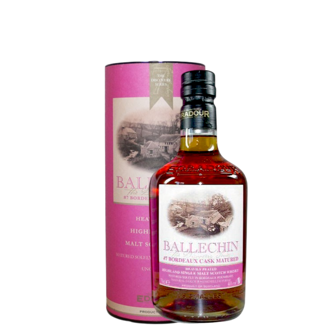 Whisky  Edradour Ballechin Bordeaux batch N. 7 70 cl