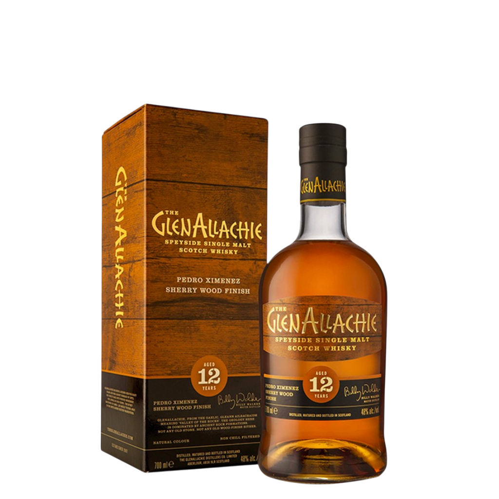 Whisky GlenAllachie 12 Years Old Pedro Ximenez Sherry Wood Finish 70 cl
