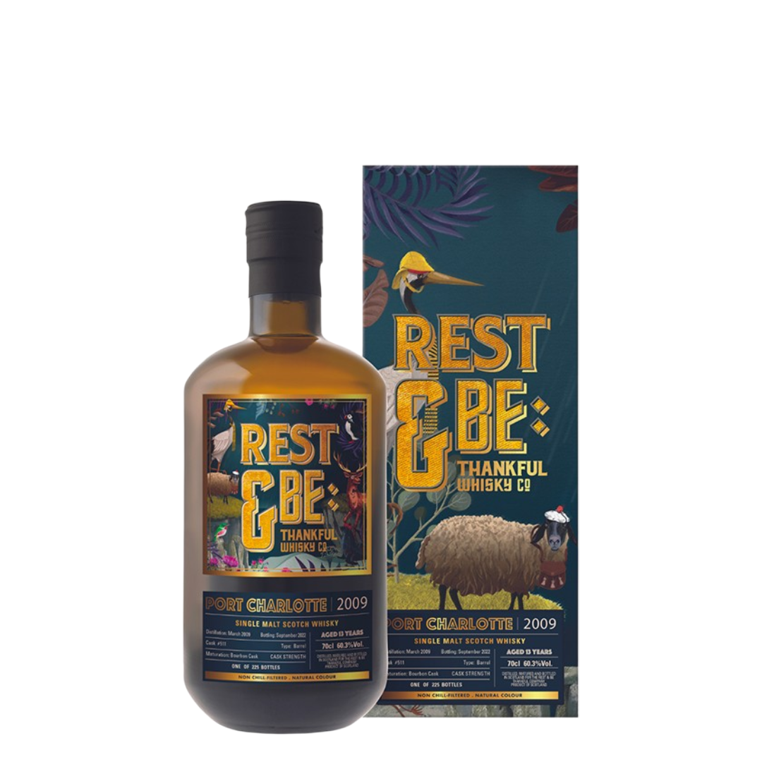 Whisky Port Charlotte 2009 13 Years Old Rest & Be Thankful 70 cl