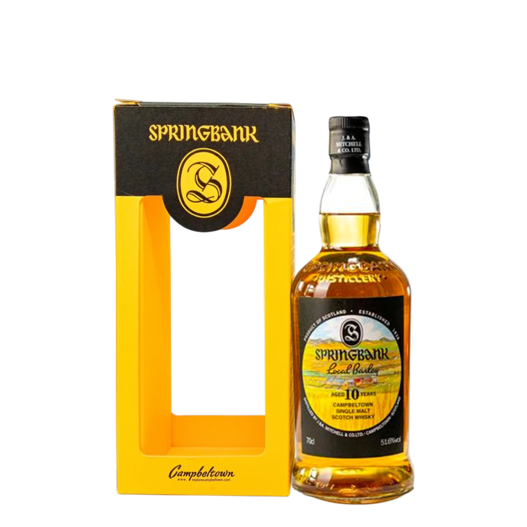 Whisky Springbank 10 Years Old Local Barley Release 2021 Bourbon Cask 70 cl