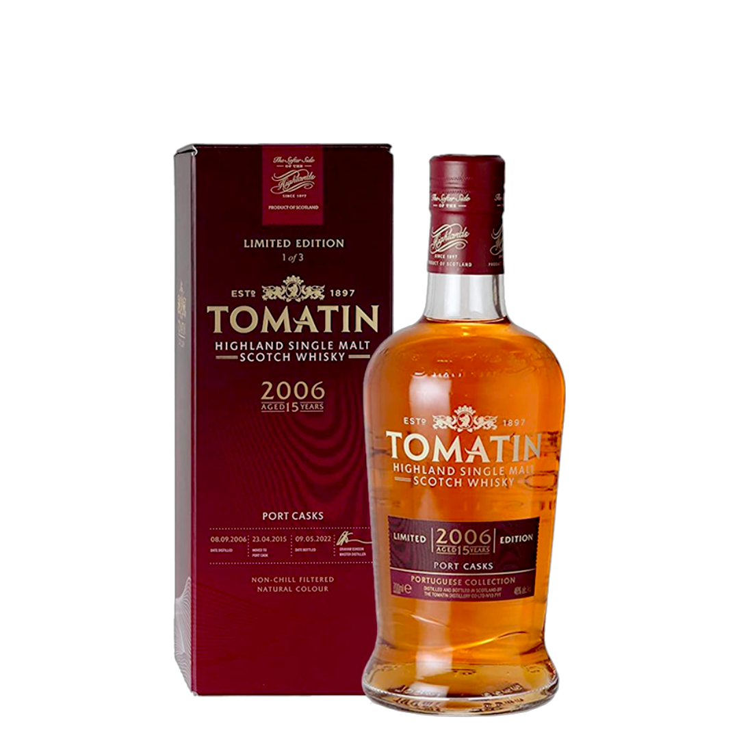 Whisky Tomatin 15 Years Old - Port Casks - Portuguese Collection 70 cl