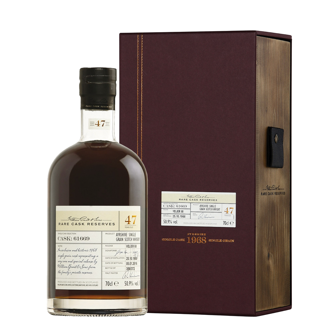 Whisky Ayrshire 1968 47 Years Old  70° Velier 70 cl