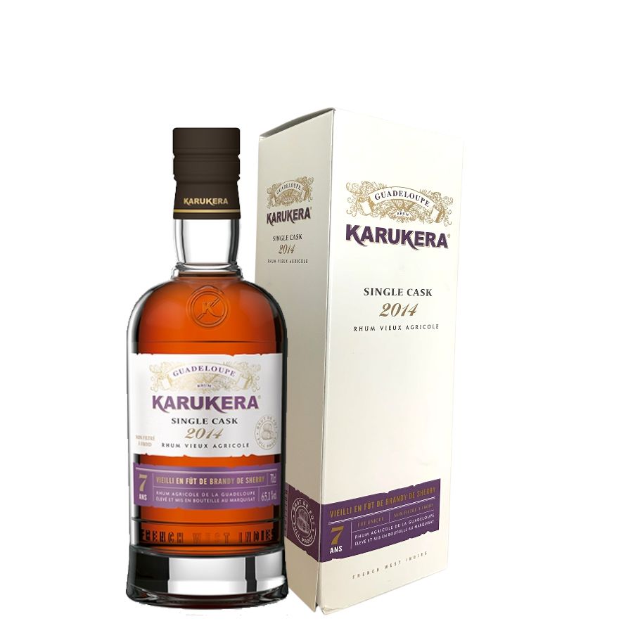 Rum Karukera 2014 Single Cask Xeres Brut De Fut 70 cl