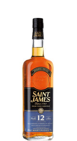 Rum Saint James 12 Years Old Réserve Privée Vieux Agricole 70 cl